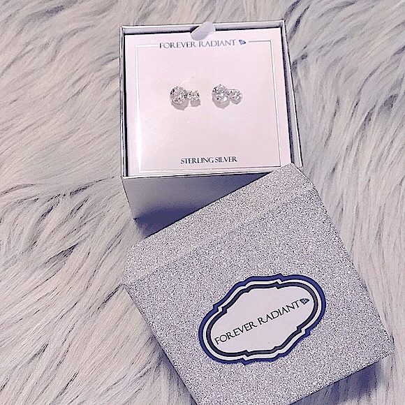 💎Brilliant Sparkle CZ 925sSterling Silver Earring - Picture 2 of 16